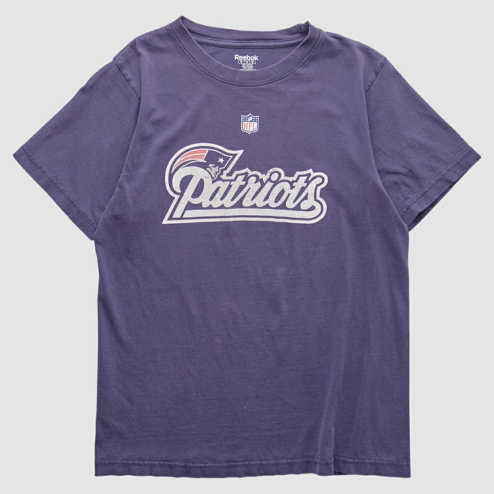 New England Patriots Reebok 2000s T-shirt Purple Vintage - Fanatics
