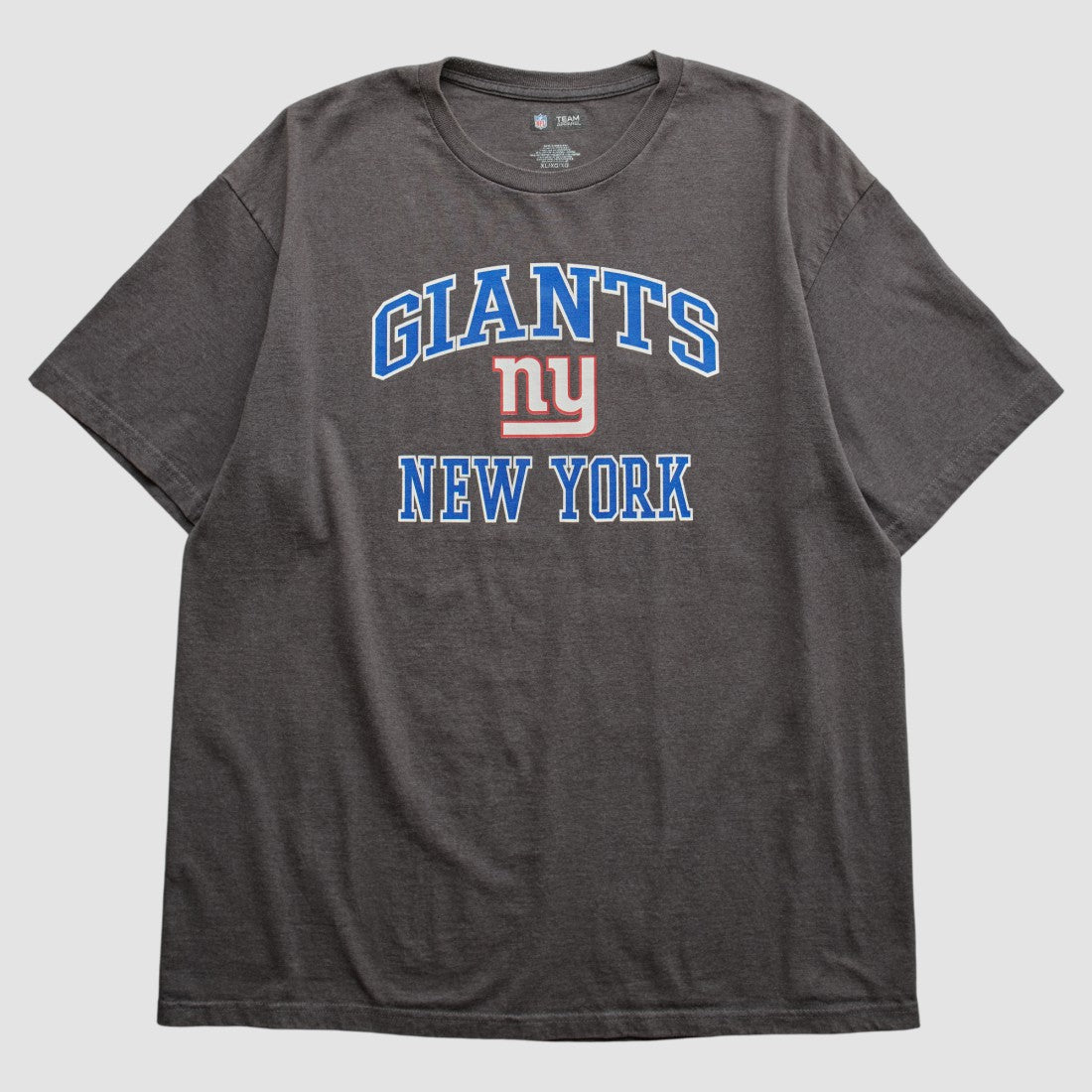 New York Giants NFL 2000s T-shirt Charcoal Vintage - Fanatics
