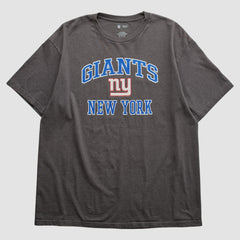New York Giants NFL 2000s T-shirt Charcoal Vintage - Fanatics