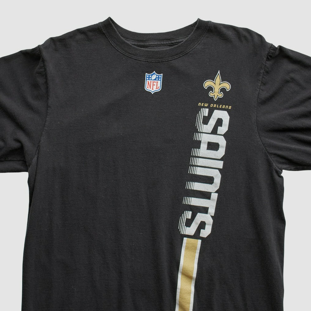 New Orleans Saints Reebok 2000s Long Sleeve T-shirt Black Vintage - Fanatics