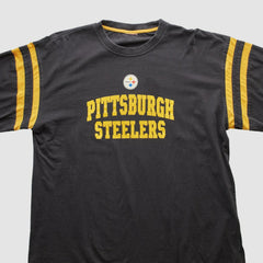 Pittsburgh Steelers 2000s Long Sleeve T-shirt Black Vintage - Fanatics
