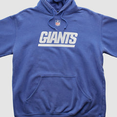 New York Giants Reebok 2000s Hooded Pullover Sweatshirt Blue Vintage - Fanatics