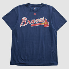 Atlanta Braves Majestic 2000s T-shirt discount