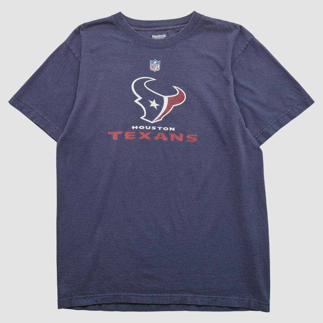 Houston Texans Reebok 2000s T-shirt Navy Vintage - Fanatics