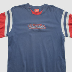 New England Patriots NFL 2000s T-shirt Navy Vintage - Fanatics