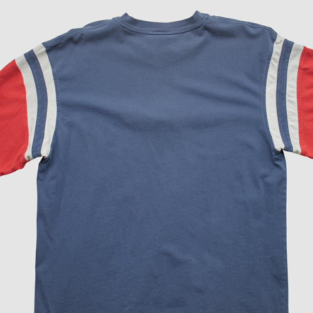 New England Patriots NFL 2000s T-shirt Navy Vintage - Fanatics