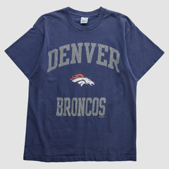 Denver Broncosm Sportswear 90s T-shirt Navy Vintage - Fanatics
