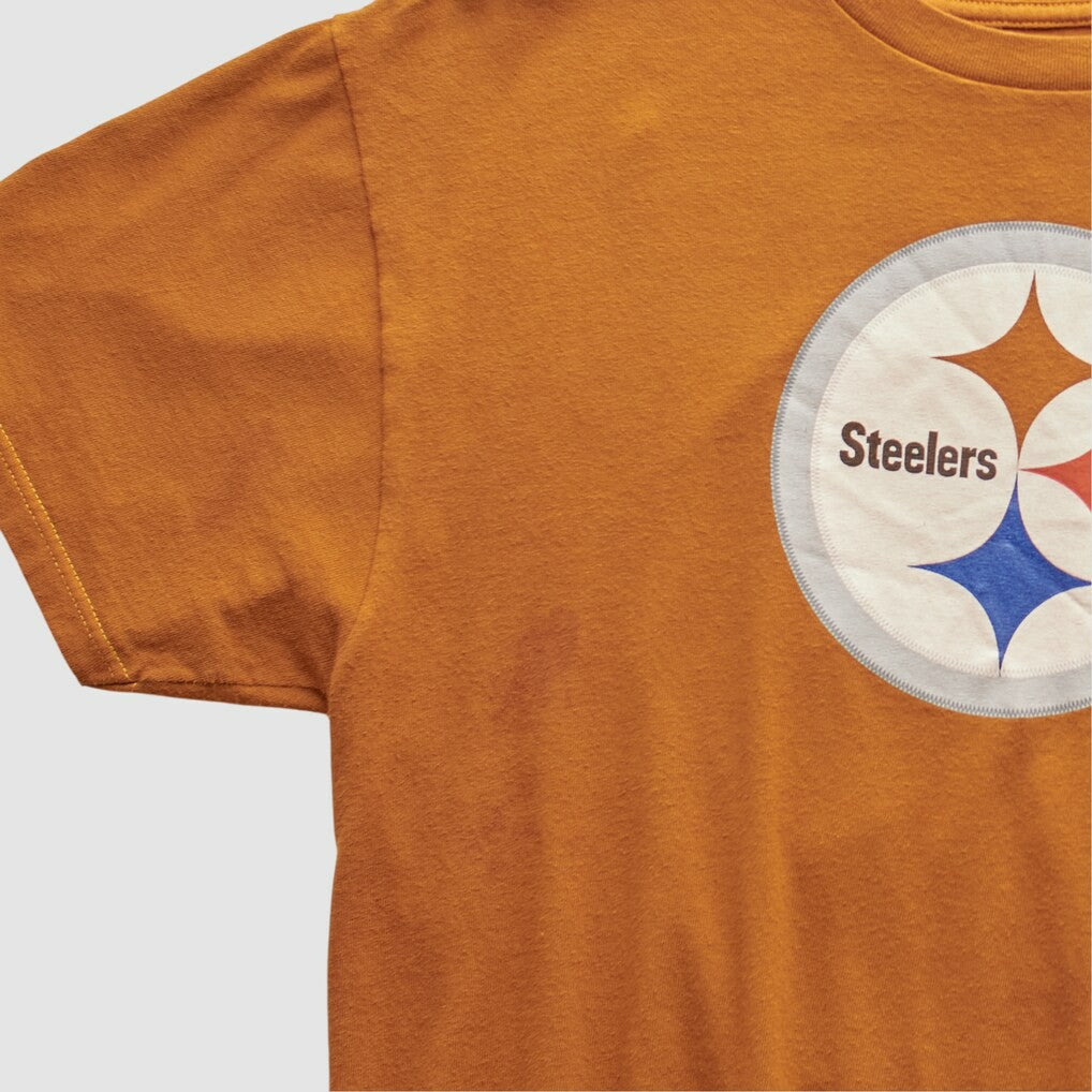 Pittsburgh Steelers NFL 2000s T-shirt Orange Vintage - Fanatics