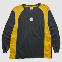 Pittsburgh Steelers NFL 2000s Pullover Sweatshirt Black Vintage - Fanatics