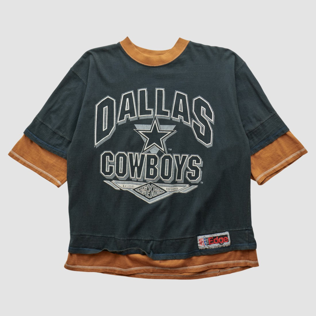 Dallas Cowboys 90s T-shirt Charcoal Vintage - Fanatics