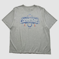Indianapolis Colts Reebok 2006 T-shirt Heather Gray Vintage - Fanatics