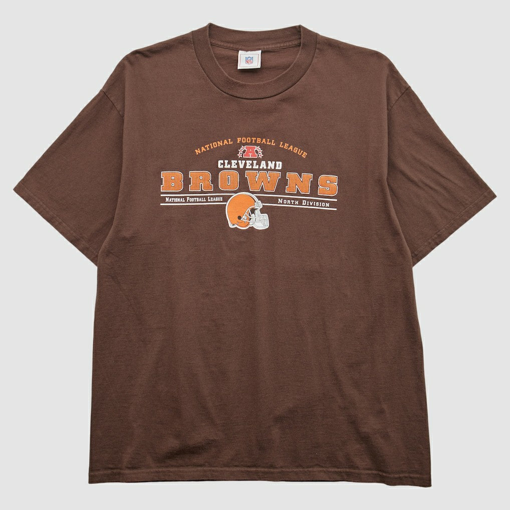 Cleveland Browns NFL 2000s T-shirt Brown Vintage - Fanatics