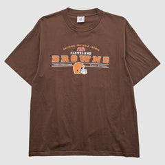 Cleveland Browns NFL 2000s T-shirt Brown Vintage - Fanatics
