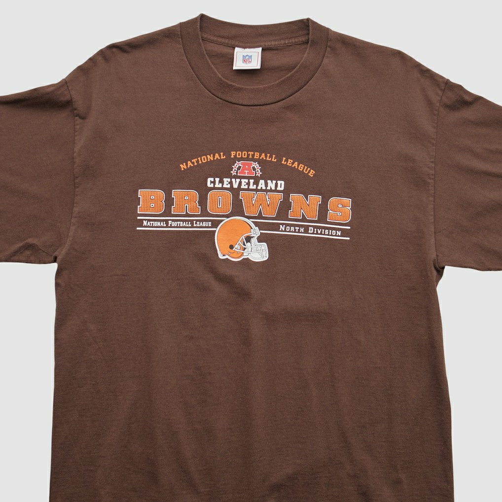 Cleveland Browns NFL 2000s T-shirt Brown Vintage - Fanatics
