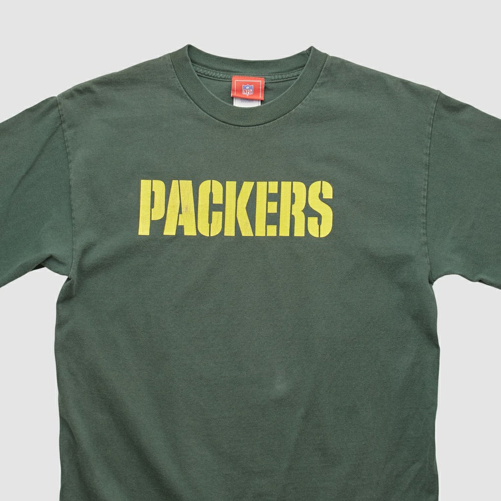 Green Bay Packers NFL 2000s Long Sleeve T-shirt Green Vintage - Fanatics
