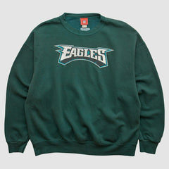 Philadelphia Eagles NFL 2000s Pullover Sweatshirt Green Vintage - Fanatics