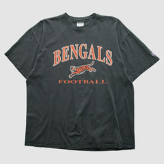 Cincinnati Bengals Champion 2000s T-shirt Charcoal Vintage - Fanatics