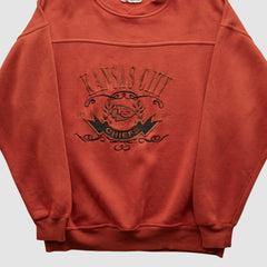 Kansas City Chiefs Crable Sportswear 90s Pullover Sweatshirt Red Vintage - Fanatics