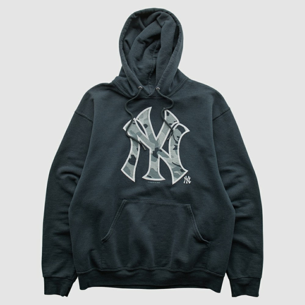 New York Yankees Genuine Merchandise 2010s Hooded Pullover Sweatshirt Clearance