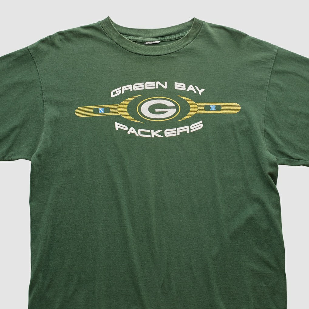 Green Bay Packers 2000s Long Sleeve T-shirt Green Vintage - Fanatics