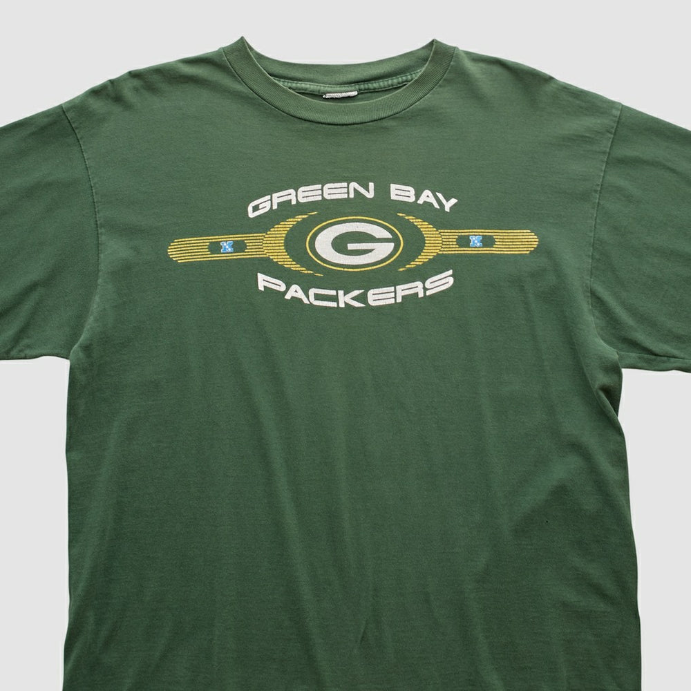 Green Bay Packers 2000s Long Sleeve T-shirt Green Vintage - Fanatics