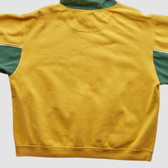 Green Bay Packers Reebok 2000s Hooded Pullover Sweatshirt Yellow Vintage - Fanatics