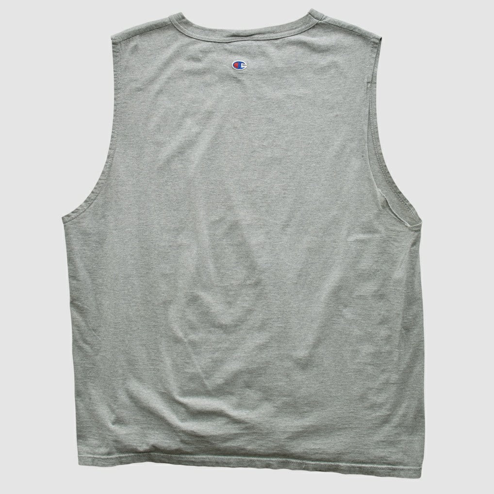 Miami Dolphins Champion 2000s Tank Heather Gray Vintage - Fanatics