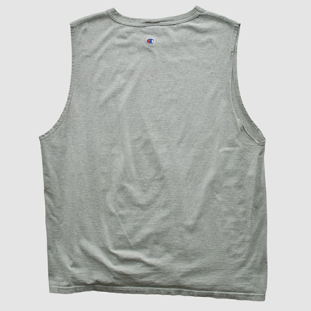 Miami Dolphins Champion 2000s Tank Heather Gray Vintage - Fanatics