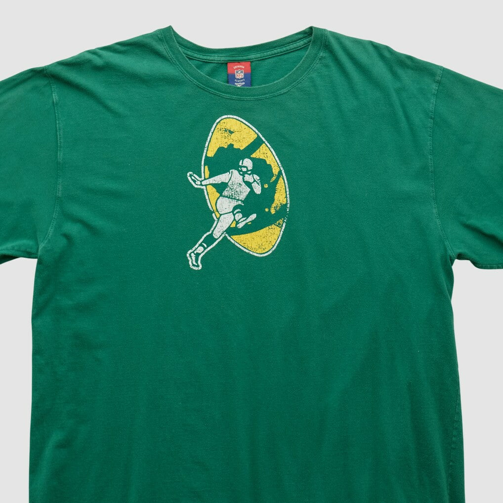 Green Bay Packers Reebok 2000s T-shirt Green Vintage - Fanatics