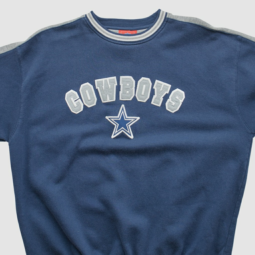 Dallas Cowboys NFL 2000s Pullover Sweatshirt Navy Vintage - Fanatics