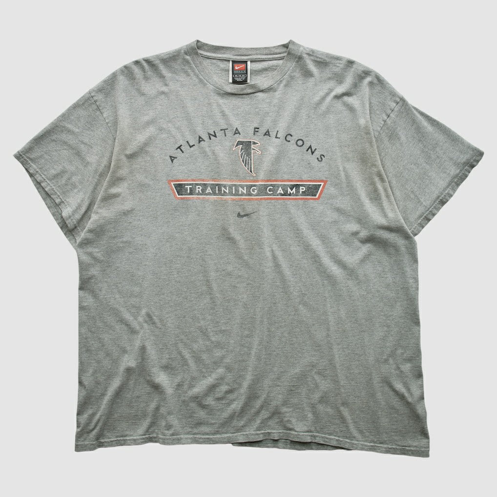Atlanta Falcons 2000s T-shirt Heather Gray Vintage - Fanatics