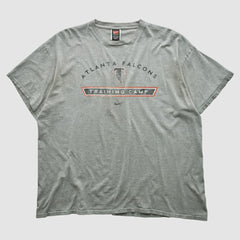 Atlanta Falcons 2000s T-shirt Heather Gray Vintage - Fanatics