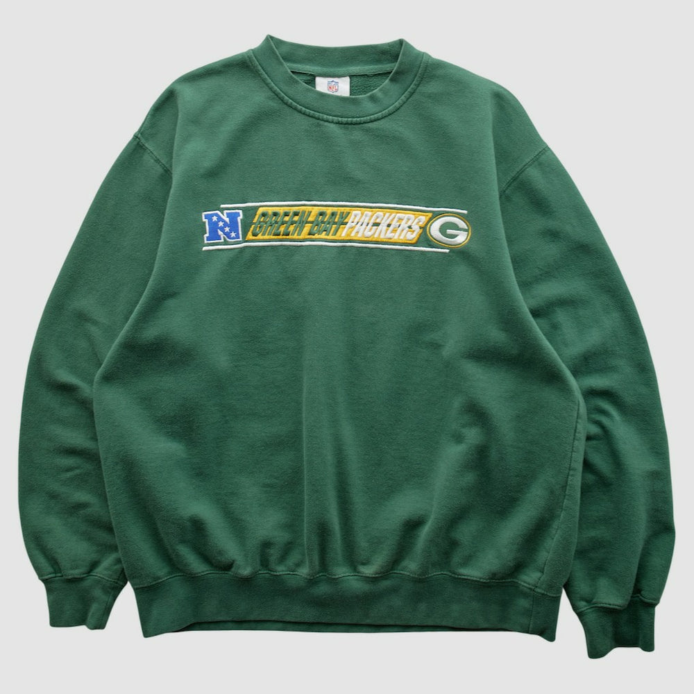 Green Bay Packers NFL 2000s Pullover Sweatshirt Green Vintage - Fanatics