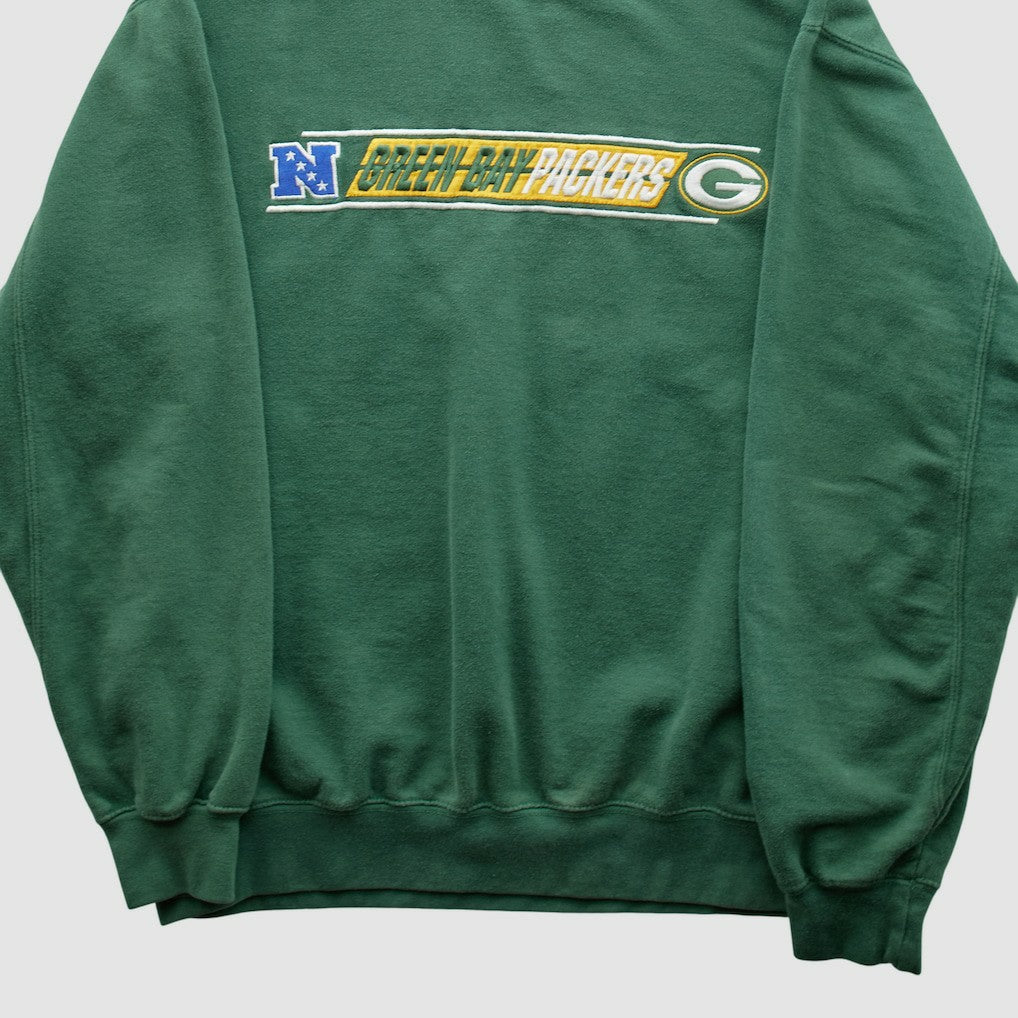 Green Bay Packers NFL 2000s Pullover Sweatshirt Green Vintage - Fanatics