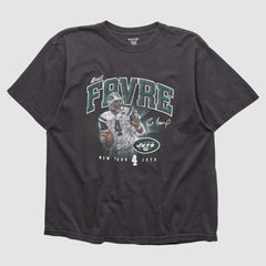 New York Jets Reebok 2000s T-shirt Black Vintage - Fanatics