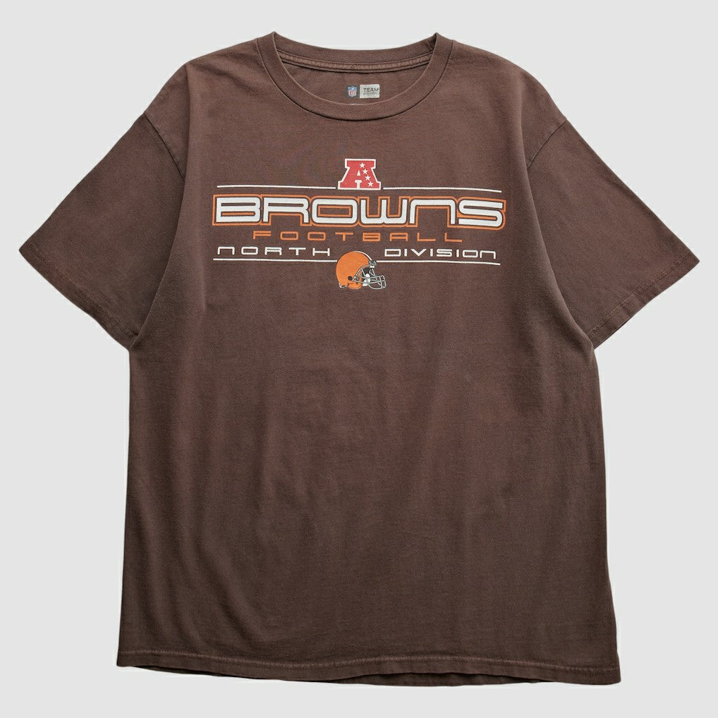 Cleveland Browns NFL 2000s T-shirt Brown Vintage - Fanatics
