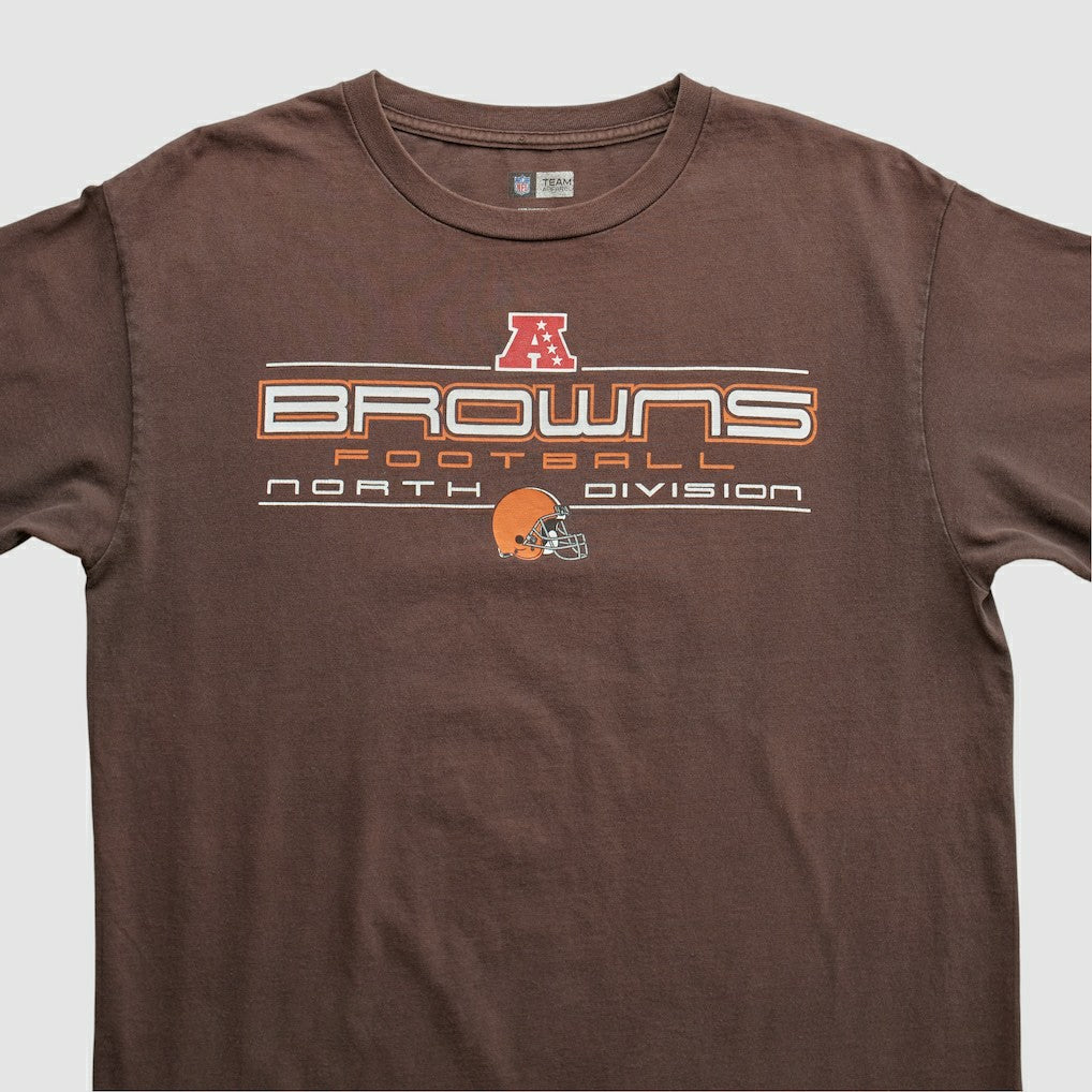 Cleveland Browns NFL 2000s T-shirt Brown Vintage - Fanatics