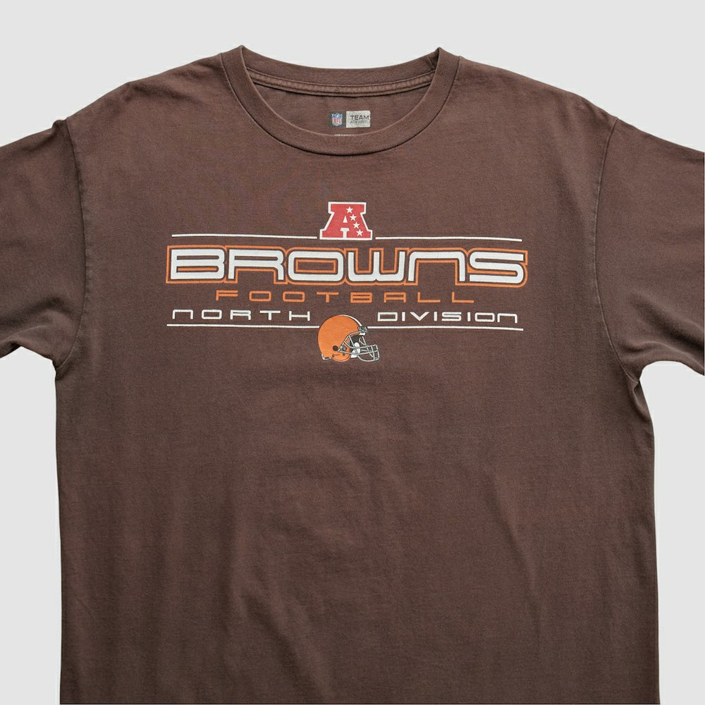 Cleveland Browns NFL 2000s T-shirt Brown Vintage - Fanatics
