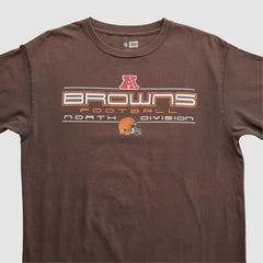Cleveland Browns NFL 2000s T-shirt Brown Vintage - Fanatics