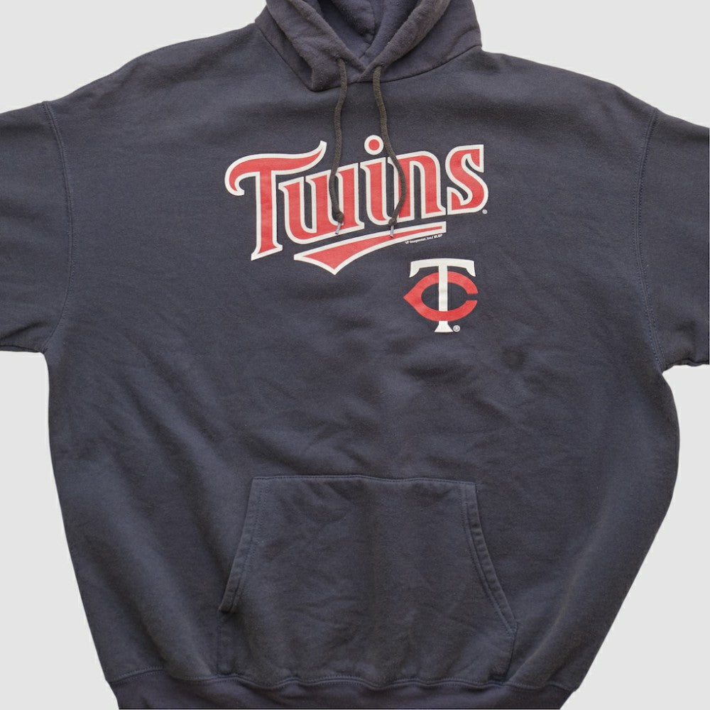 Minnesota Twins MLB 2000s Hooded Pullover Sweatshirt Online