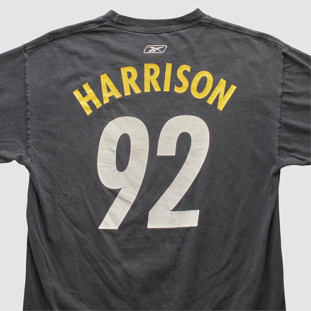 Pittsburgh Steelers Reebok 2000s T-shirt Charcoal Vintage - Fanatics