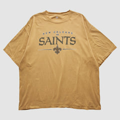 New Orleans Saints NFL 2000s T-shirt Tan Vintage - Fanatics