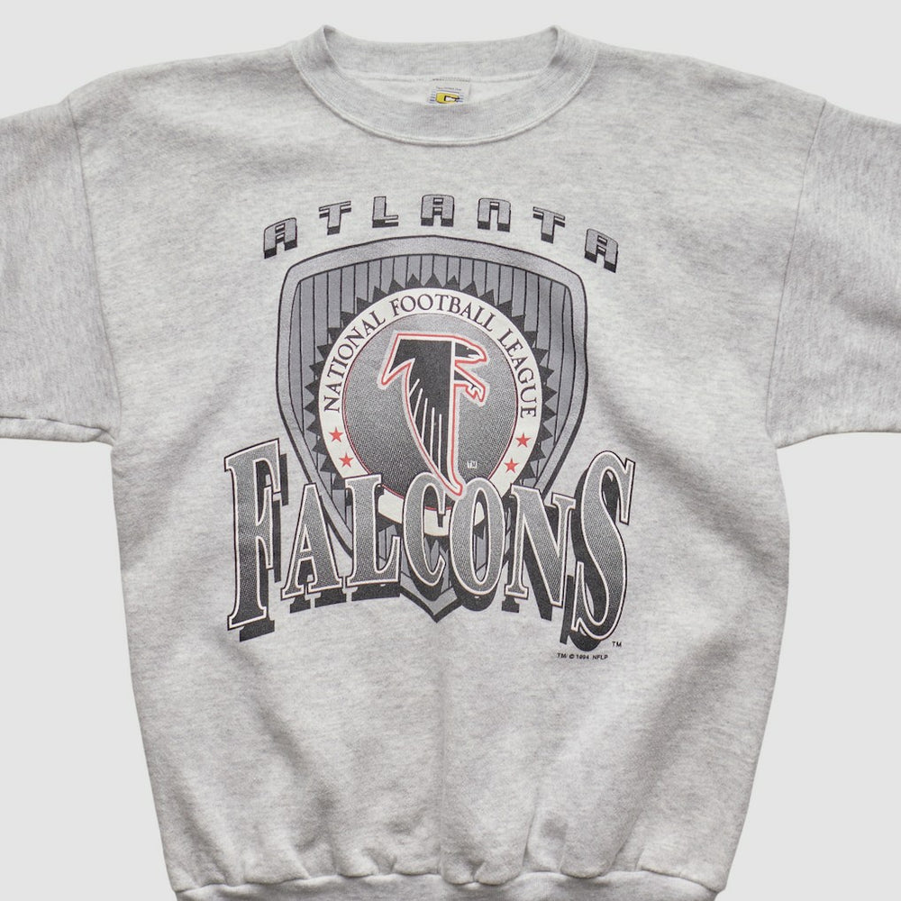 Atlanta Falcons Competitor 1994 Pullover Sweatshirt Heather Gray Vintage - Fanatics