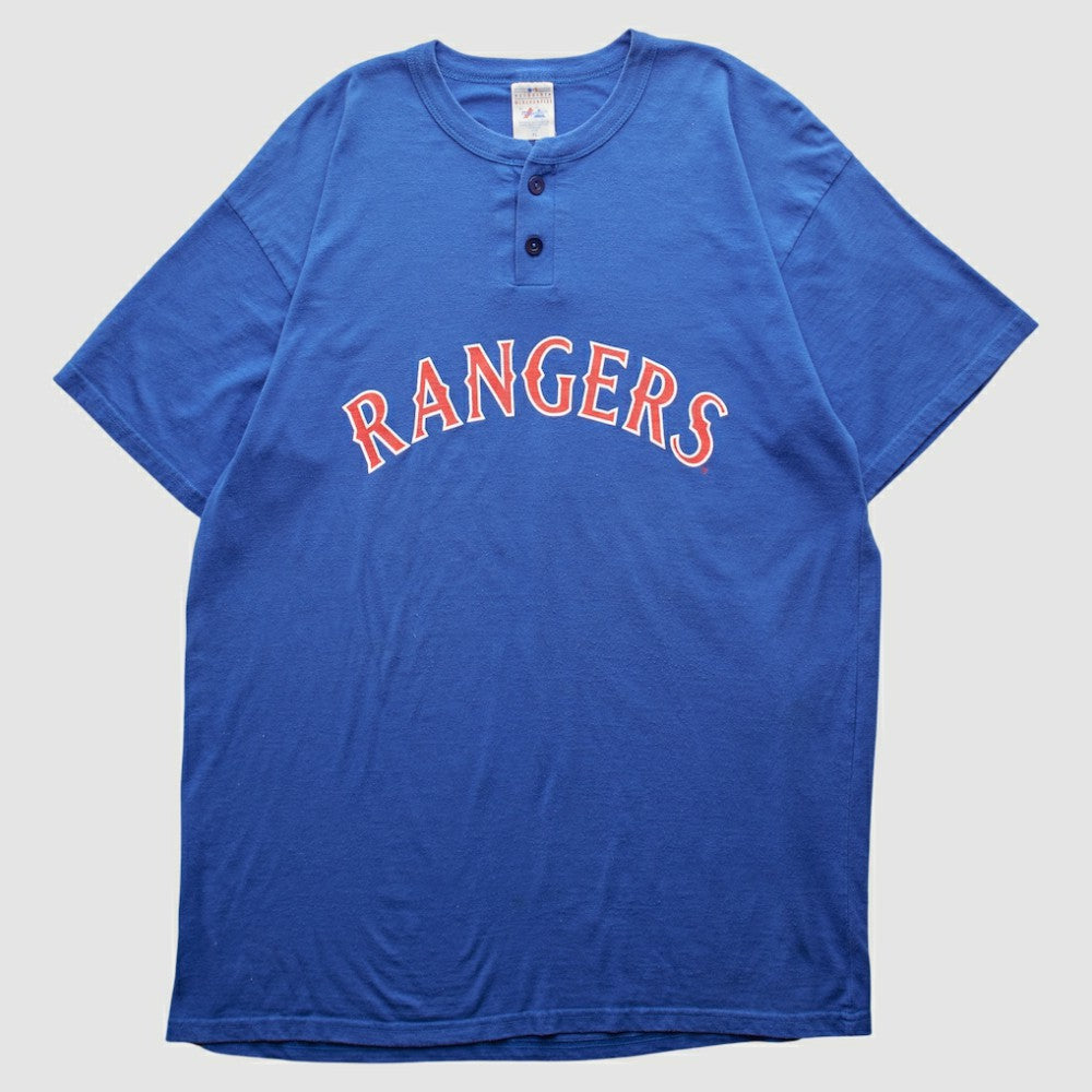 Texas Rangers Majestic 2000s T-shirt Sale