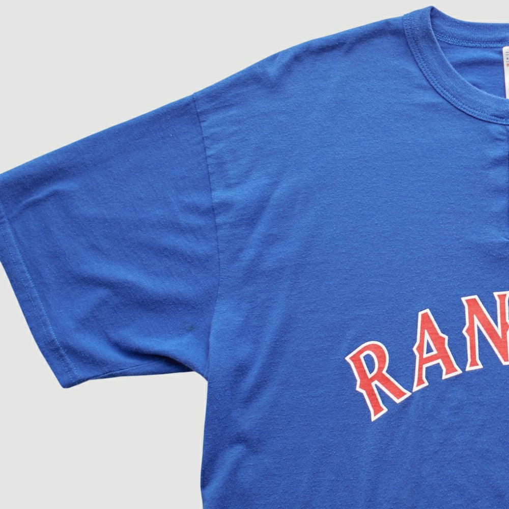 Texas Rangers Majestic 2000s T-shirt Sale