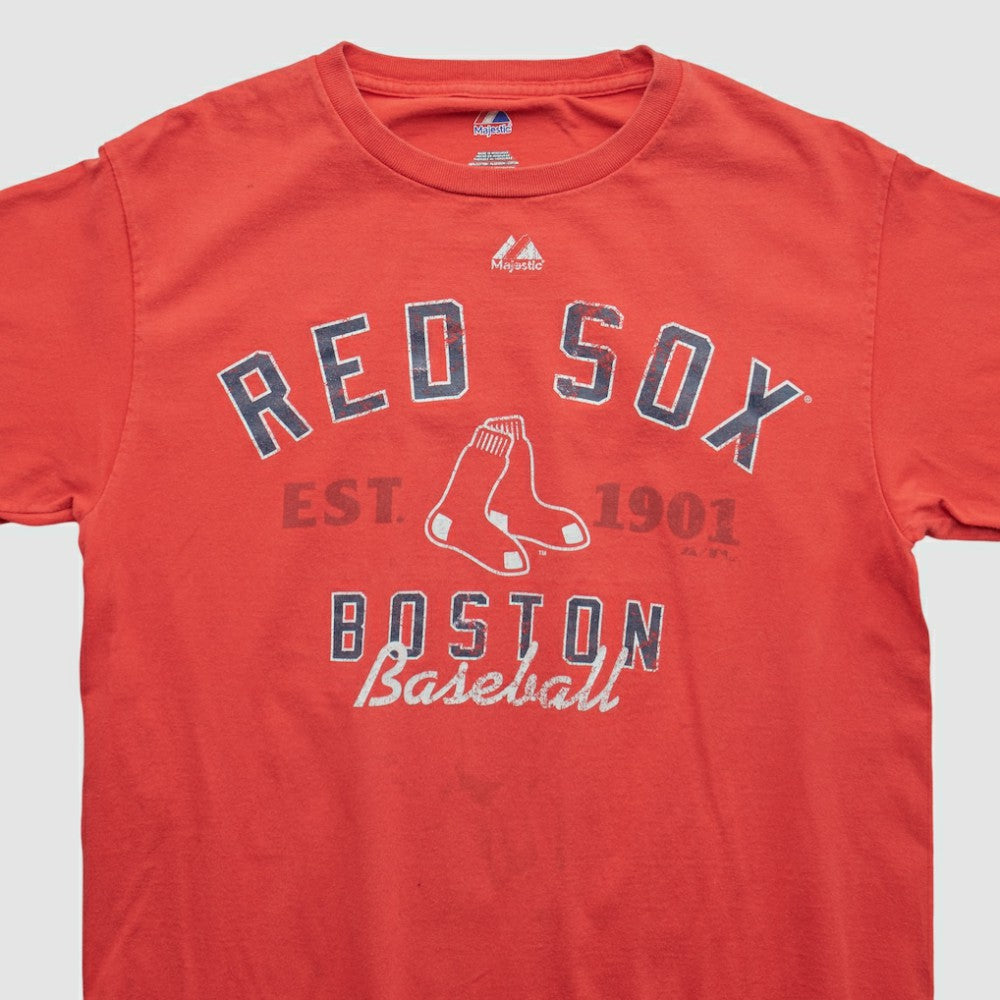 Boston Red Sox Majestic 2010s T-shirt On Sale
