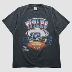 Tennessee Titans Cotton Park 2000s T-shirt Black Vintage - Fanatics