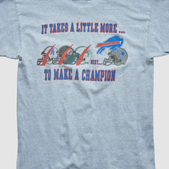 Buffalo Bills Champion 1993 T-shirt Heather Gray Vintage - Fanatics