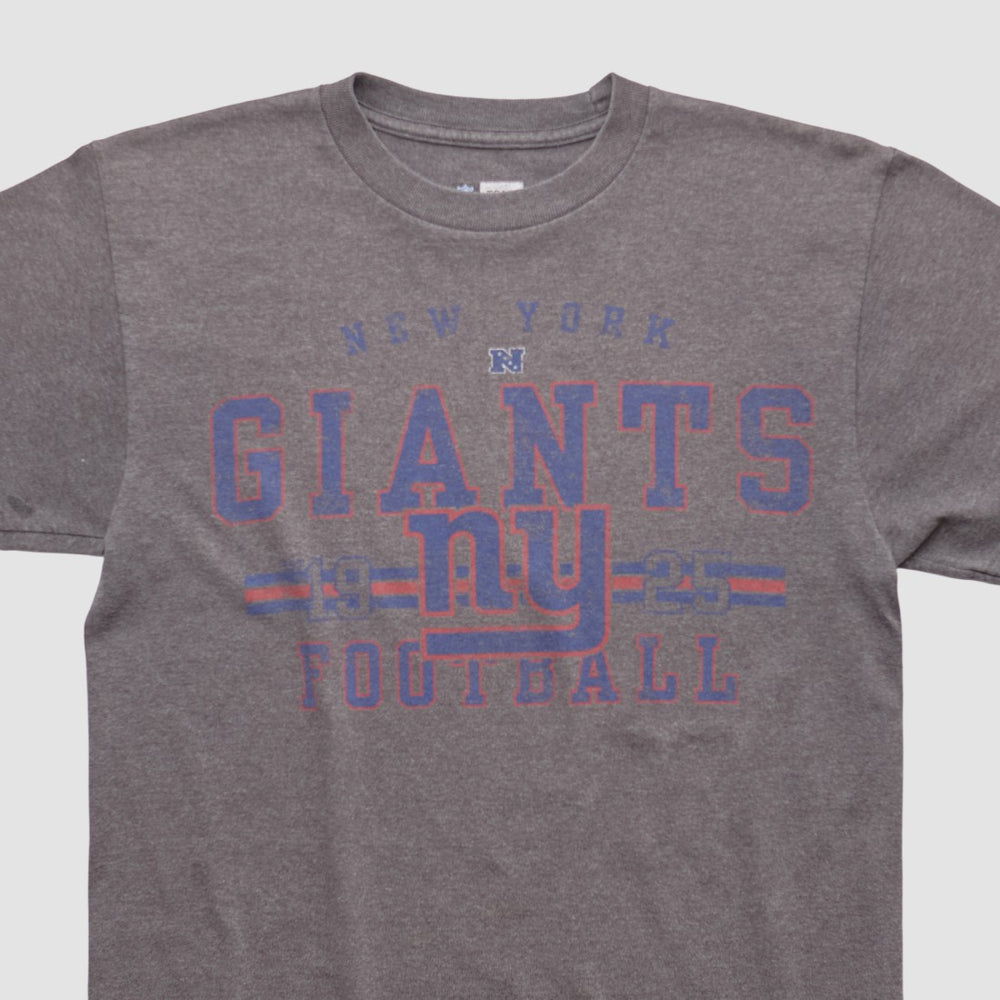 New York Giants NFL 2010s T-shirt Dark Heather Gray Vintage - Fanatics