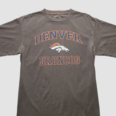 Denver Broncos NFL 2010s T-shirt Dark Heather Gray Vintage - Fanatics